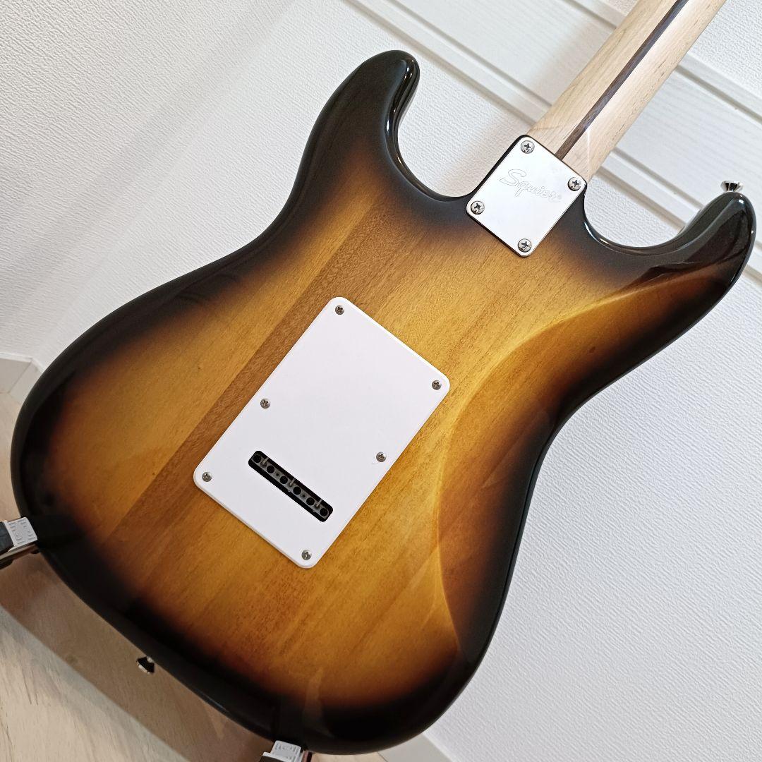 【メンテ済】Squier エレキギター ストラトキャスター サンバースト