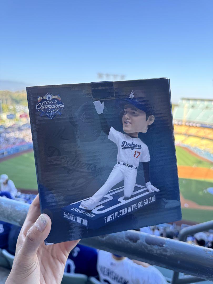 大谷翔平　50/50 来場者限定　ボブルヘッド　ドジャース　インサイダー付