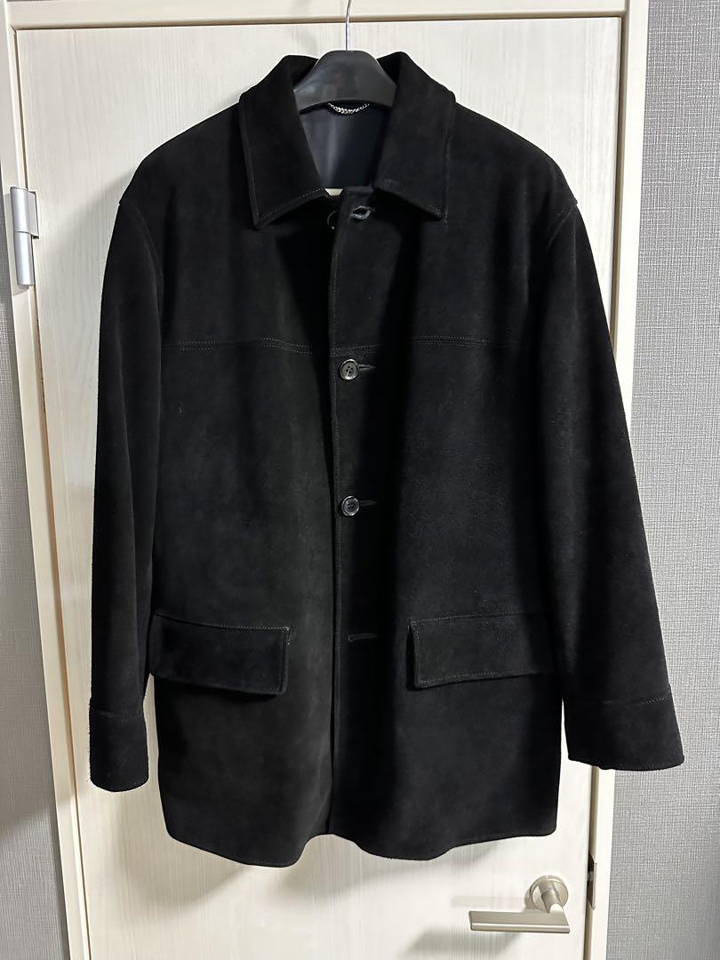 ワコマリア レザーカーコート カウハイド