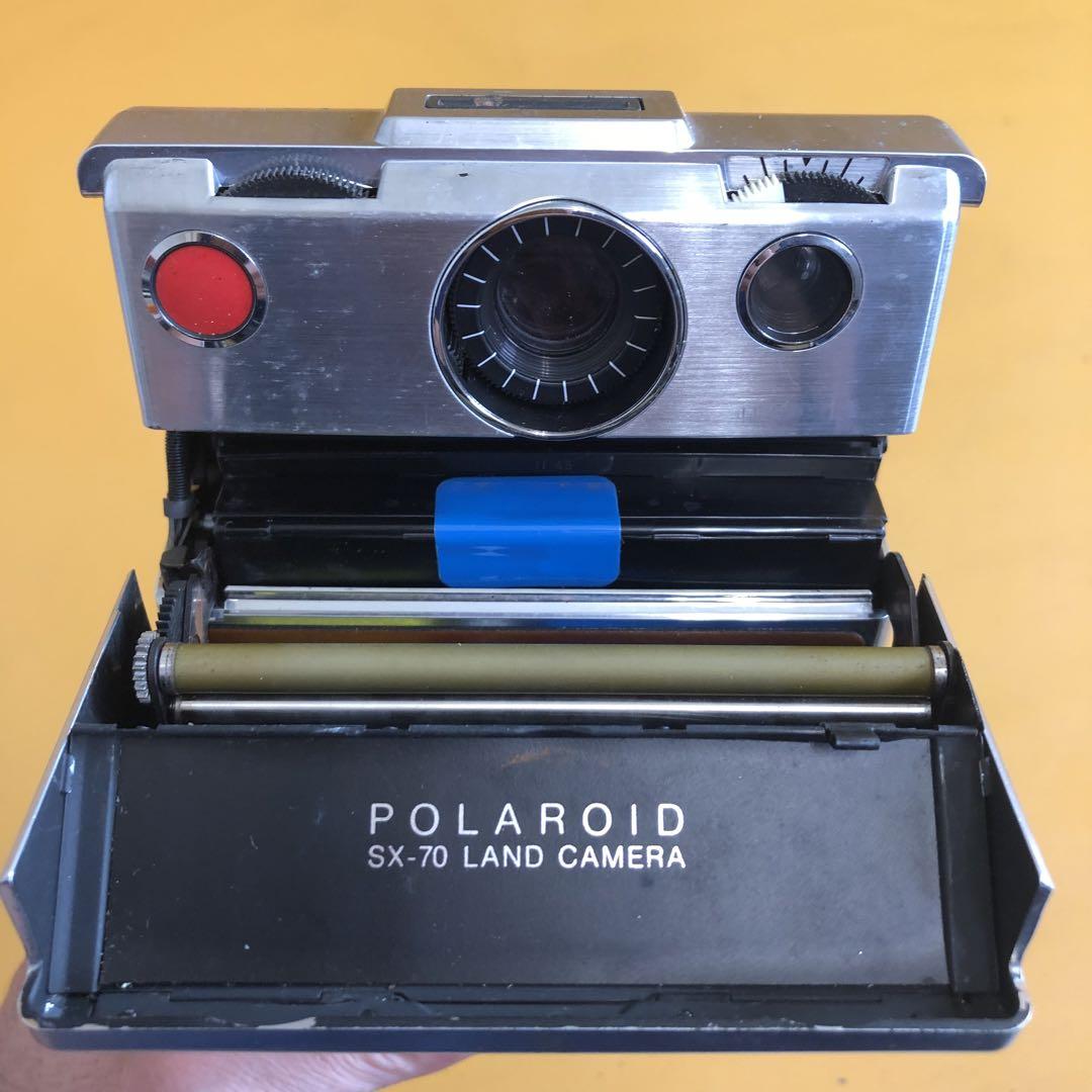 Polaroid SX-70 インスタントカメラ 本体 動作未確認 現状渡し