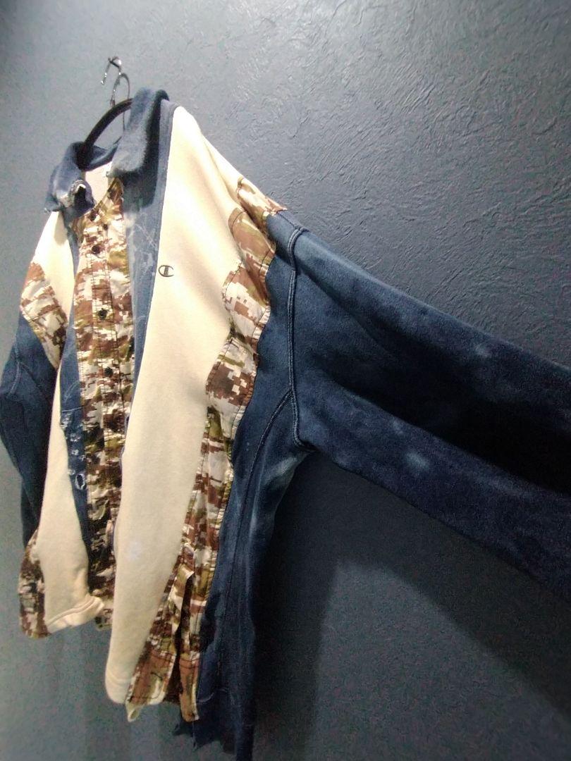 ■再構築■Champion　ドッキングボロスウェット　noill 77circa