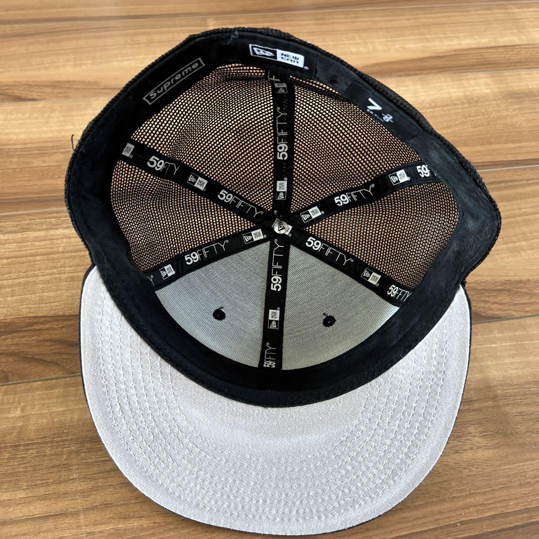 Supreme newera メッシュキャップ 7 3/8