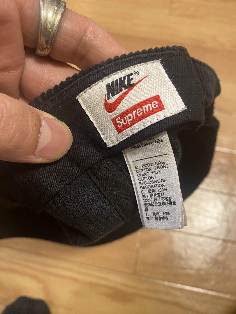 supreme × NIKE Arc Corduroy 6-Panel 22ss