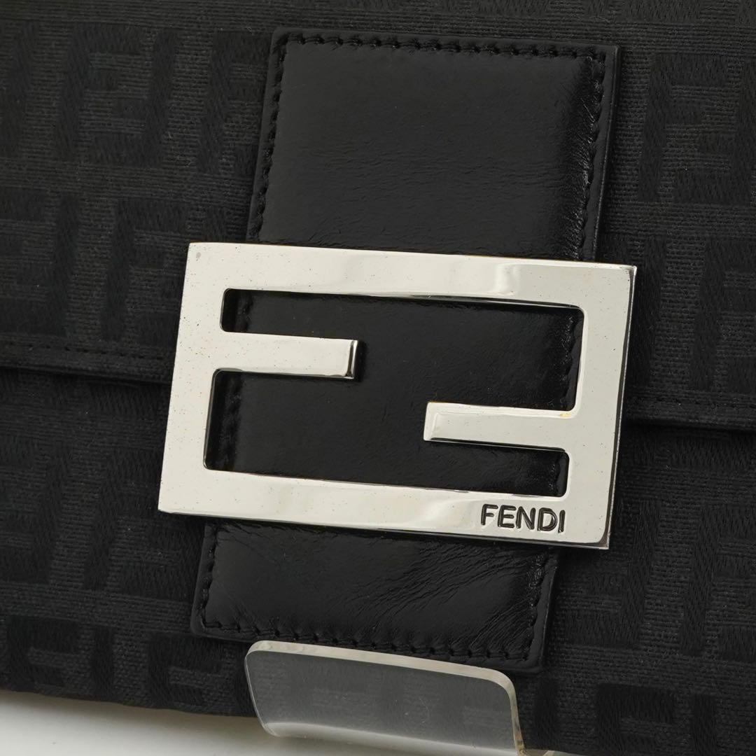 ✨未使用に近い✨ FENDI 長財布 ズッカ ズッキーノ FF金具 ブラック