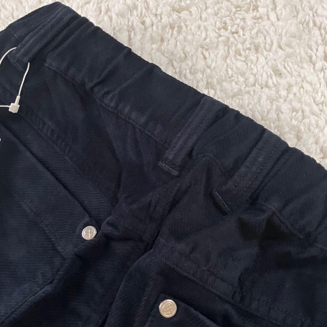 新品【2023年秋冬】アンパスィ ビッグロゴ コーデュロイパンツ メンズL 新品【2023年秋冬】アンパスィ ビッグロゴ コーデュロイパンツ メンズL