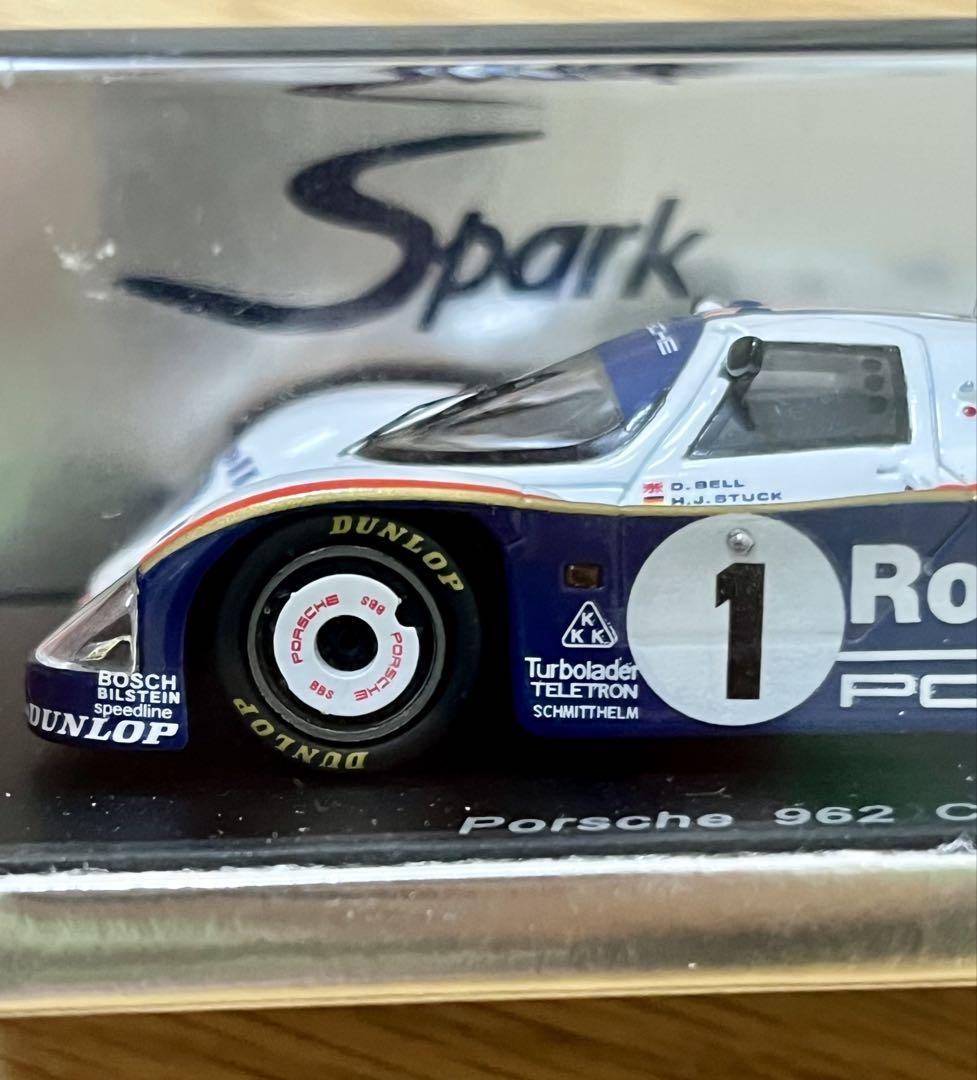 スパーク Spark ロスマンズ ポルシェ 962C 1986年 ルマン 優勝 スパーク Spark ロスマンズ ポルシェ 962C 1986年 ルマン 優勝