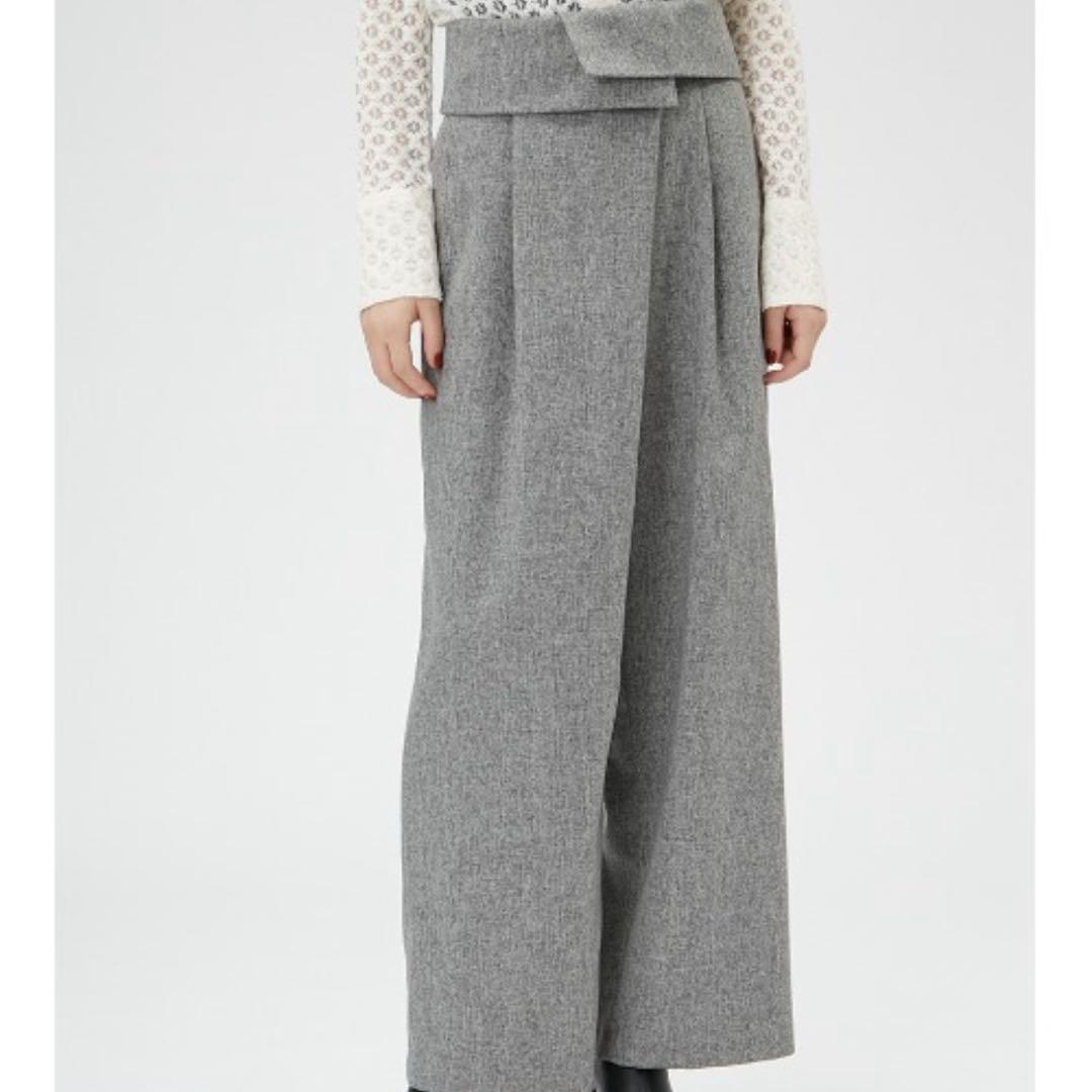 fray i.d 3wayハイウエストパンツ　グレー 美品】FRAY I.D 3wayハイウエストパンツ-gray - メルカリ
