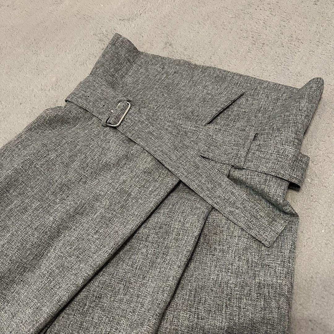 fray i.d 3wayハイウエストパンツ　グレー 新作！3wayハイウエストパンツ | FRAY I.D | ショップブログ