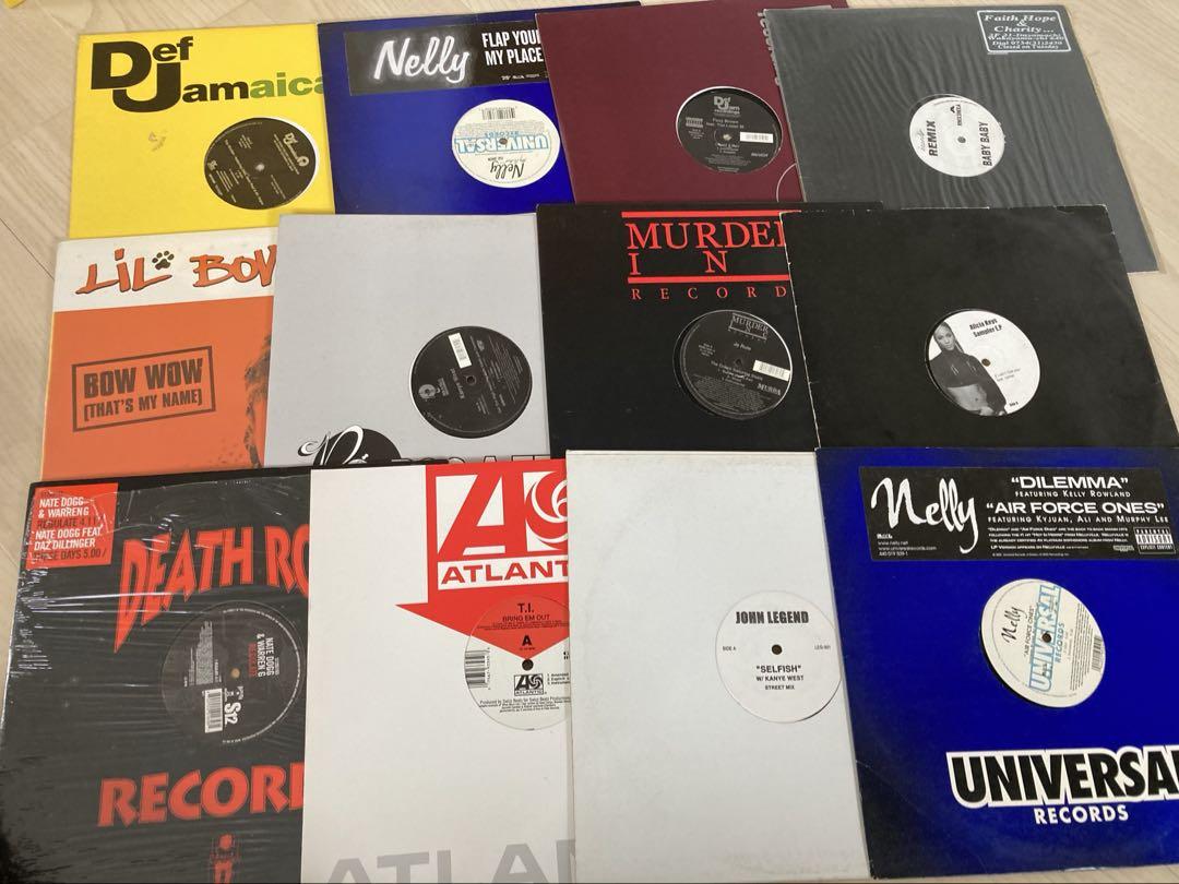 hiphop r&b レコードまとめ売り　45枚