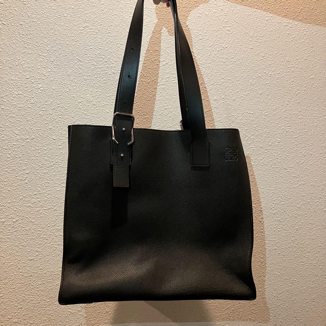 使用3~4回/ロエベ LOEWE バックルトート【BUCKLE TOTE】