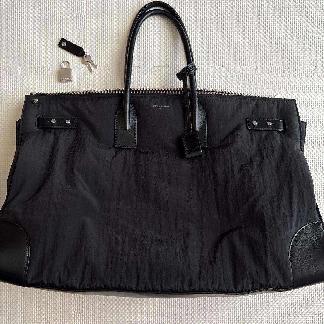 【定価44.5万円】サンローラン　サックドジュール ナイロン&レザー