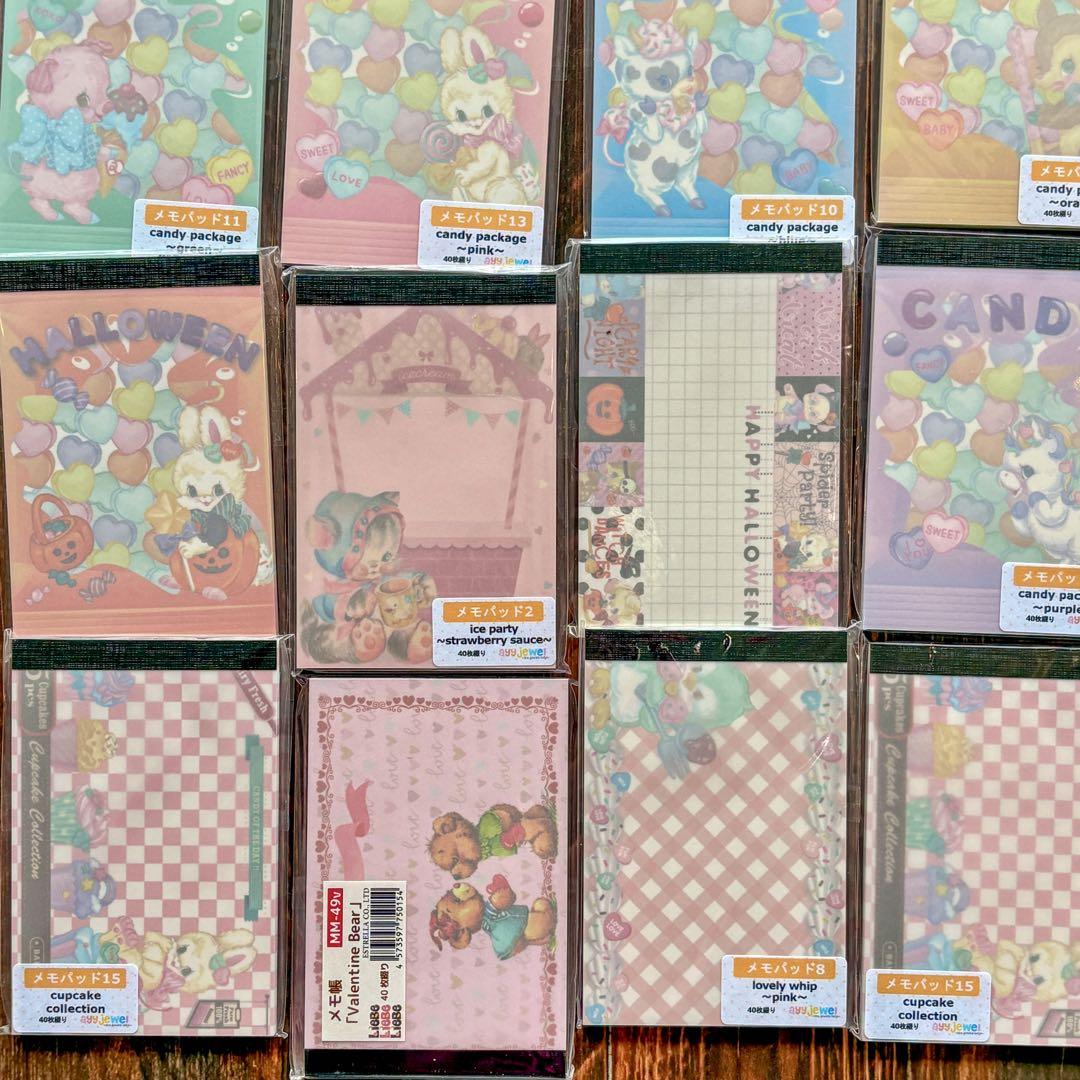 国内作家 ayyjewel様 Liebe様 他 メモ帳 まとめ売り 紙もの