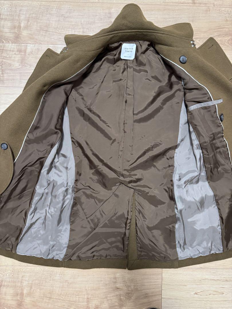 新着ファッション - 【美品】United-tokyo ウールピーコート
