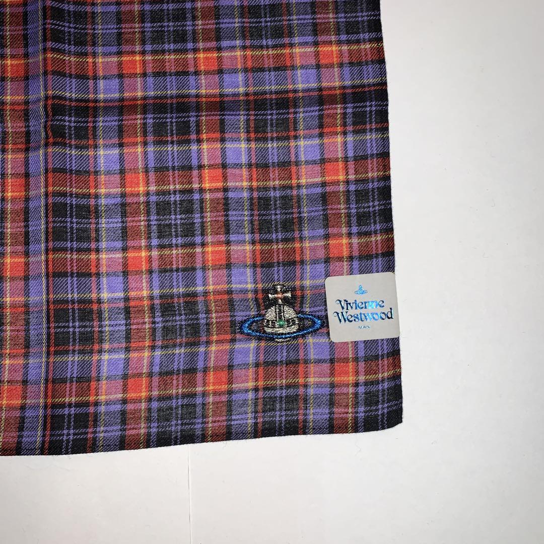 保管品！Vivienne Westwood ハンカチ4点セット チェック柄