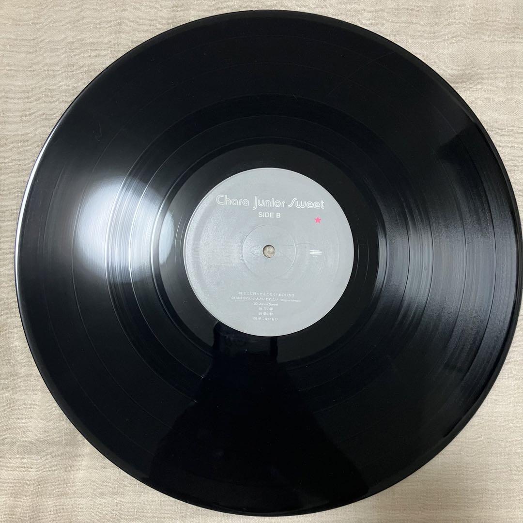 LP Chara Junior Sweet レコード チャラ 優しい気持ち