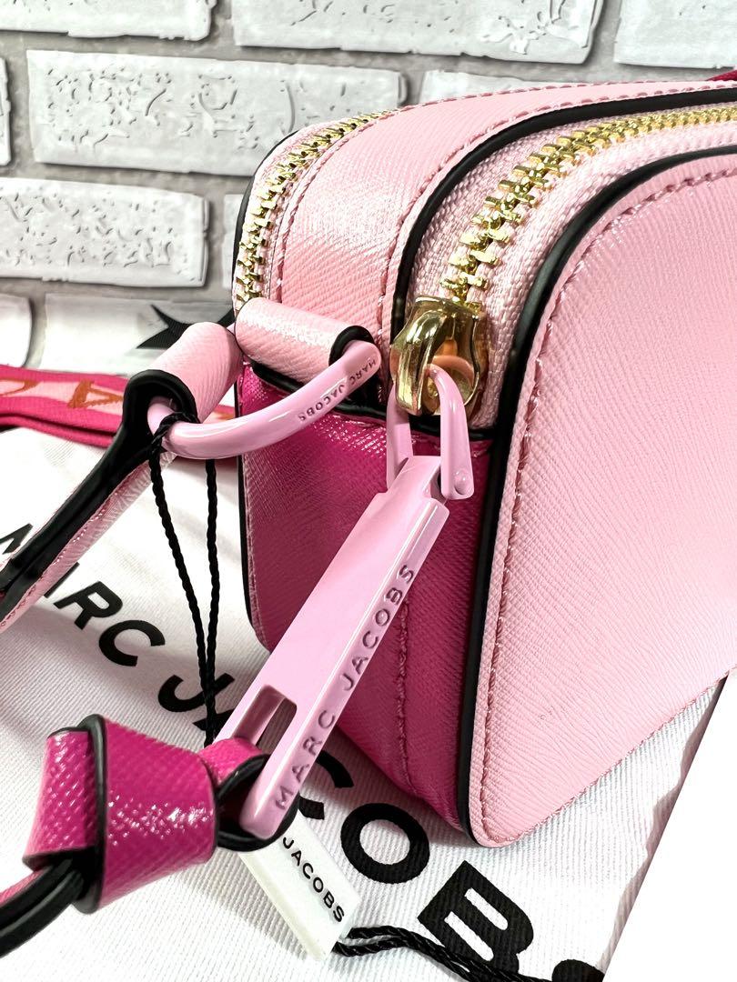 低価格の マークジェイコブス ザ スナップショット カメラバッグ 961 PINKROSE バッグ