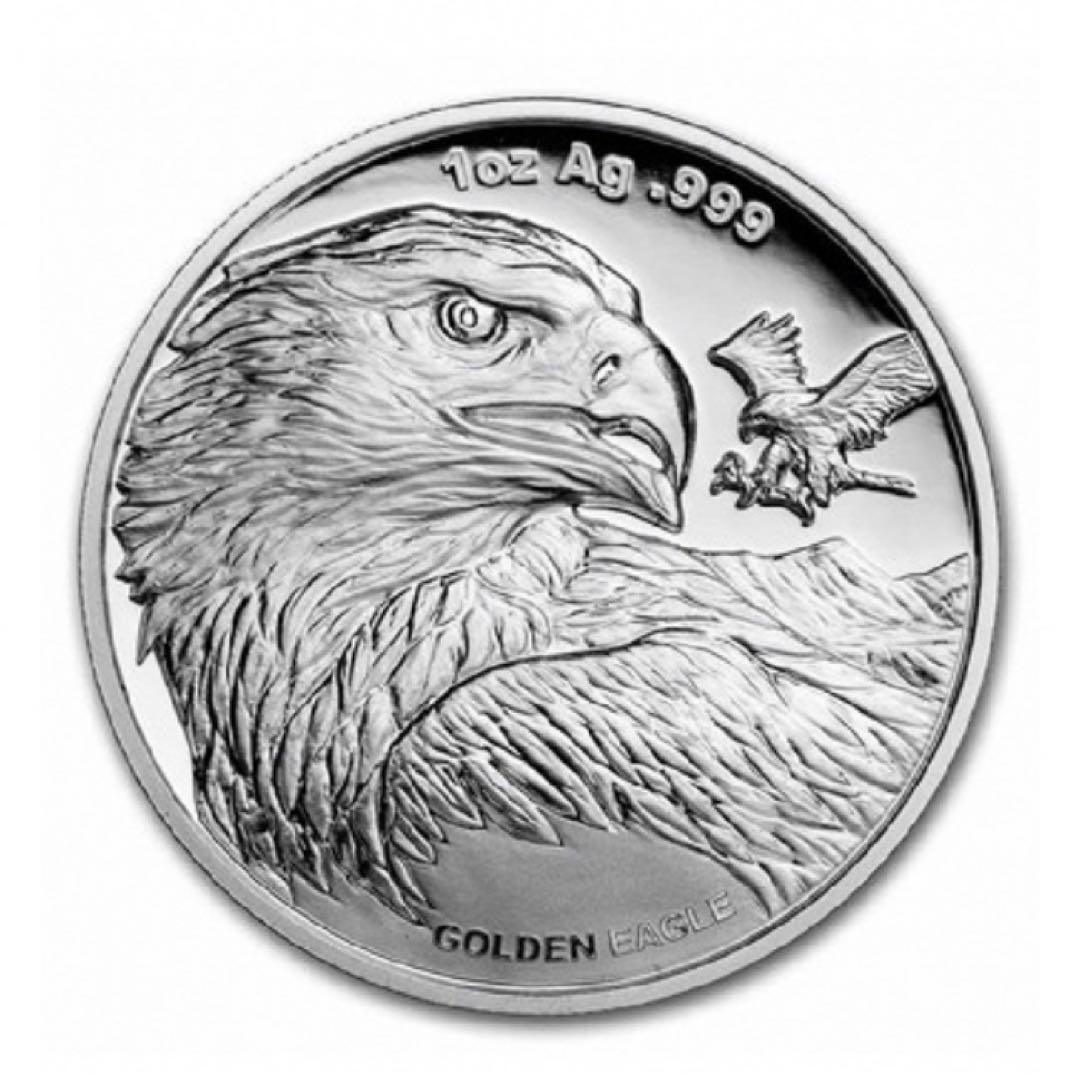 2023年　サモア　ゴールデンイーグル銀貨