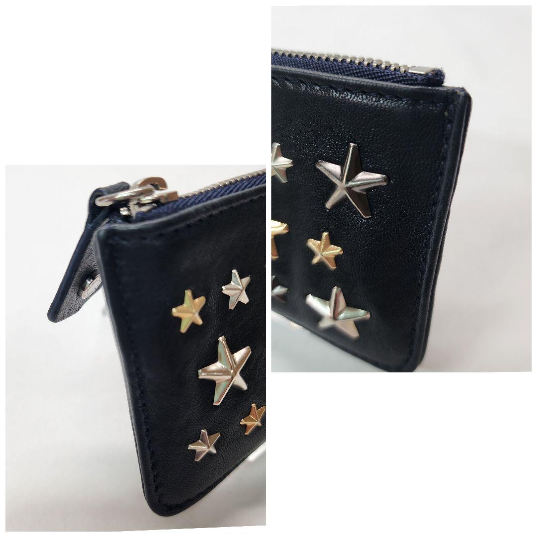 Jimmy Choo ジミーチュウ 小銭入れ キーケース 財布 スタースタッズ