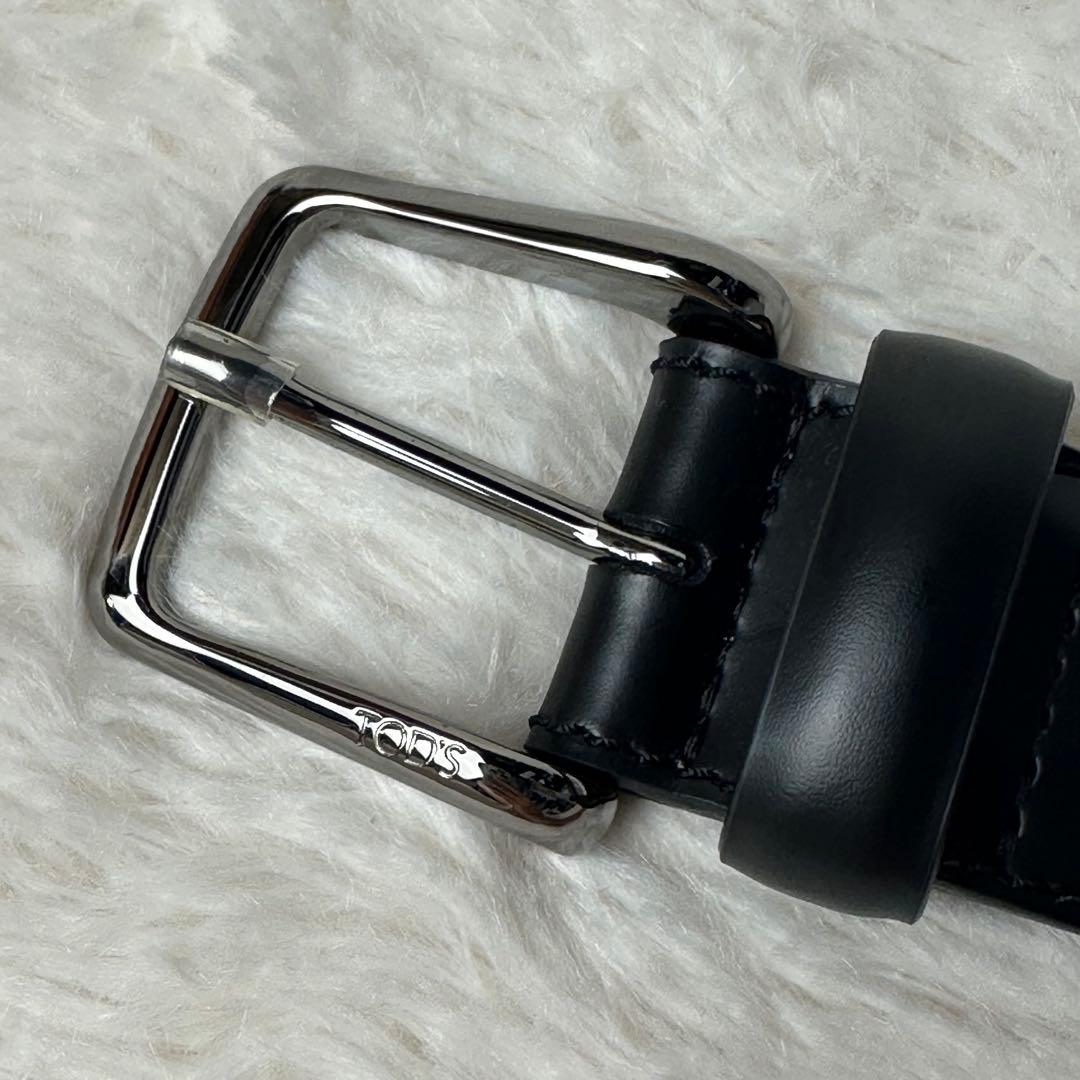 新品未使用　TOD'S トッズ ベルト ブラック 現行品 保存袋付属