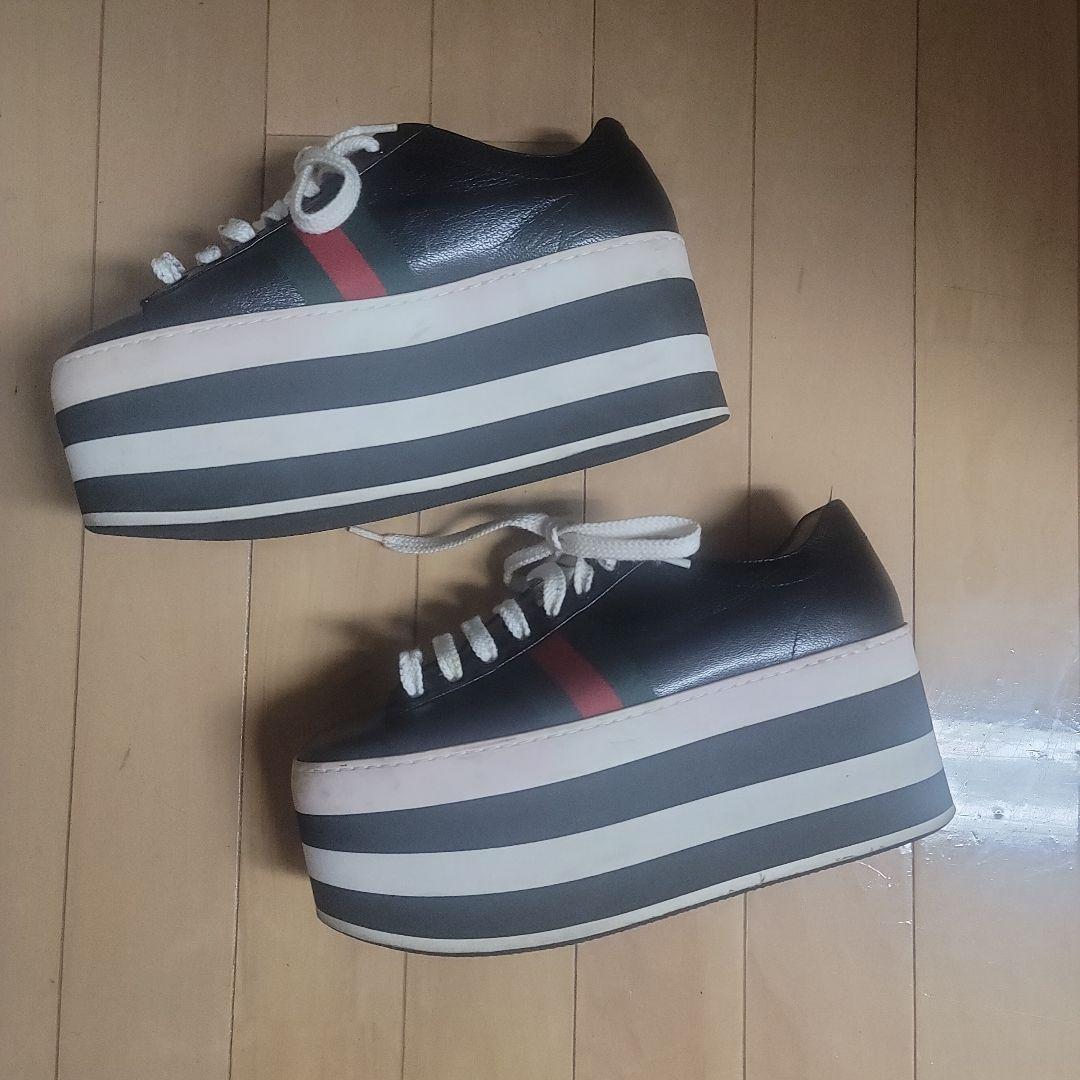 グッチ　GUCCI　スニーカー　厚底