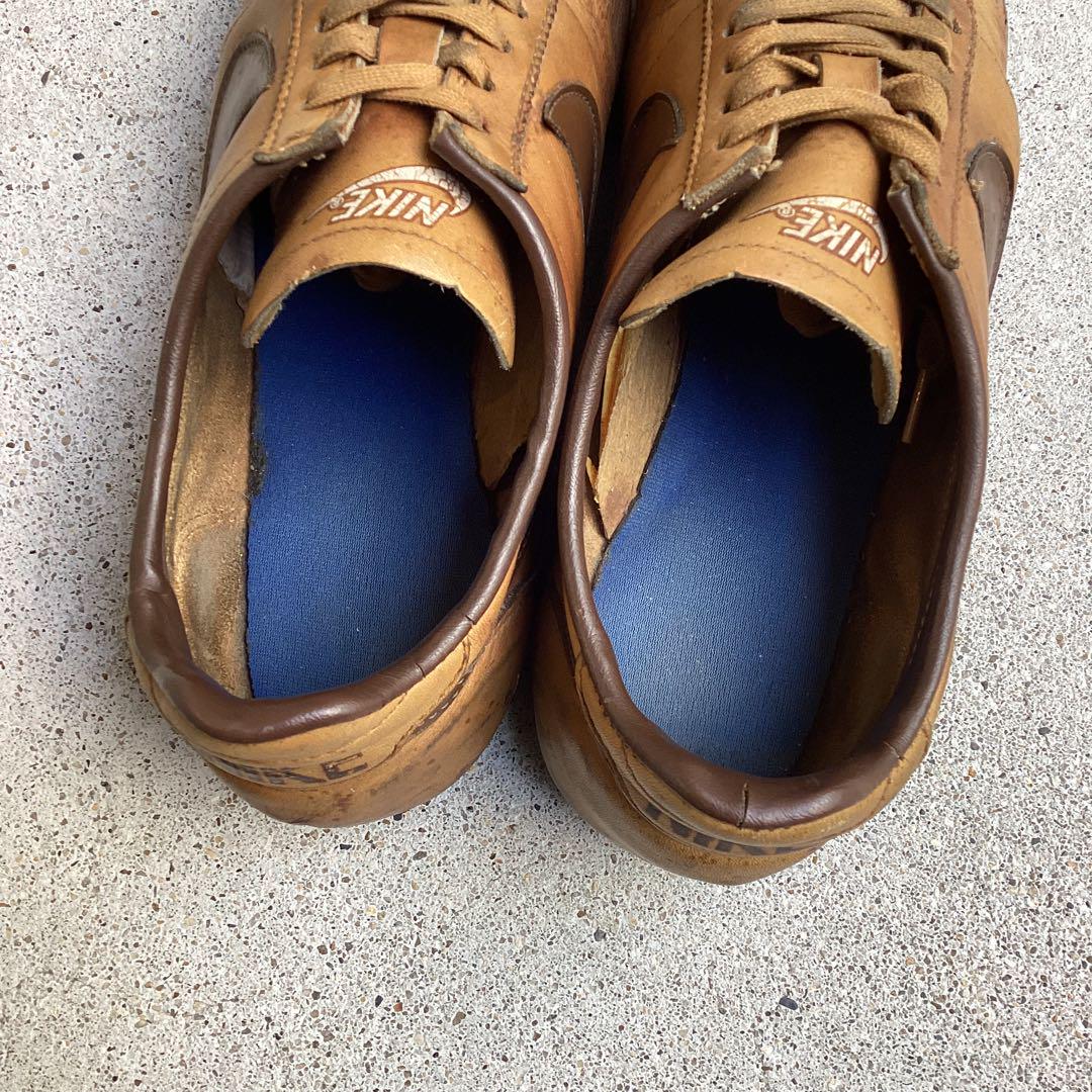 80s NIKE LE VILLAGE レザー スニーカー 日本製 コルテッツ 80s NIKE LE VILLAGE レザー スニーカー 日本製 コルテッツ