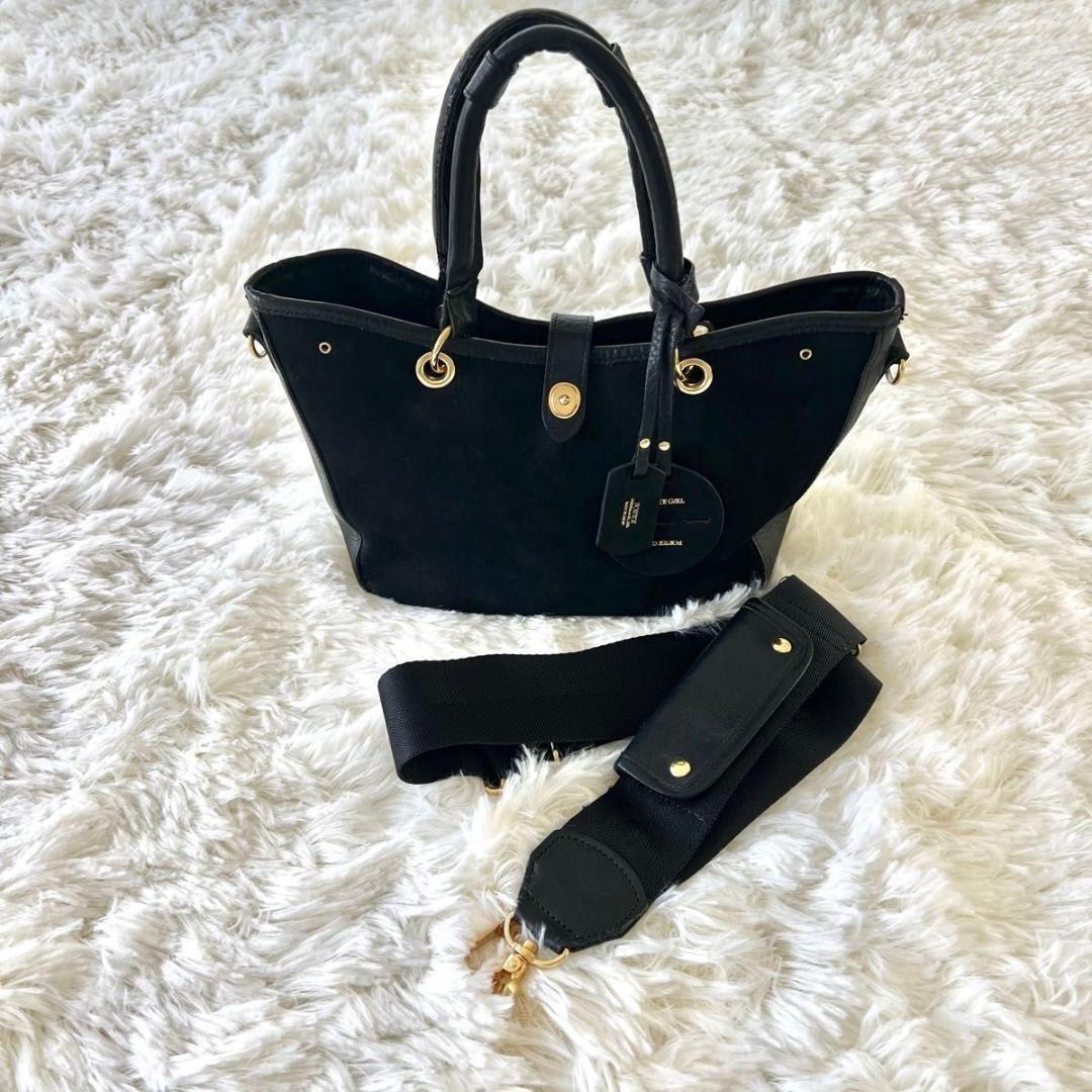美品 激レア PORTER GIRL MINIATURE BLACK 2way