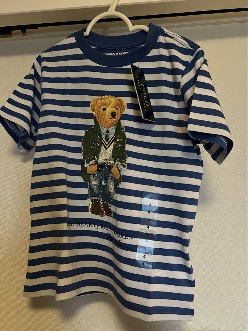 ポロベア　ポロラルフローレン　Tシャツ　ボーダー　4T