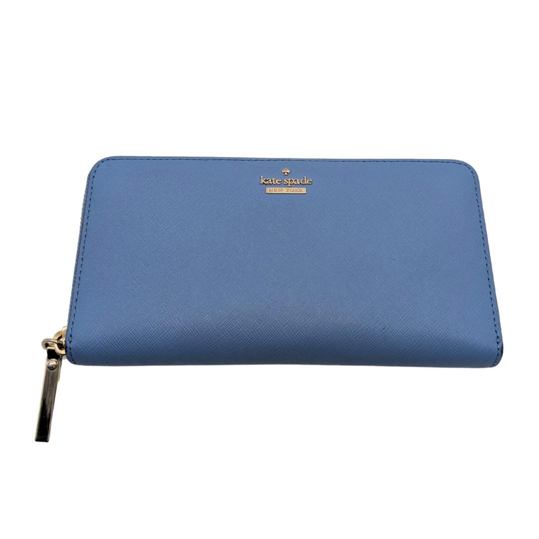 〈美品〉 katespade ケイトスペード 財布 長財布 ラウンドジップ