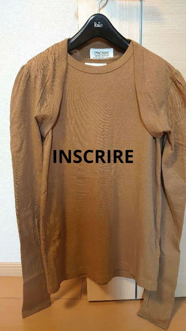 INSCRIRE アンスクリア ボレロとフレンチスリーブTシャツ カットソー