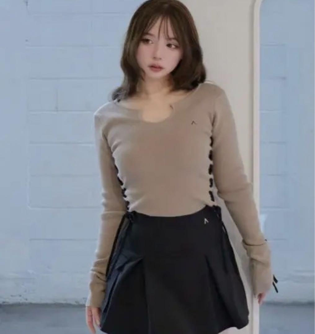 andmary Millie ribbon knit tops