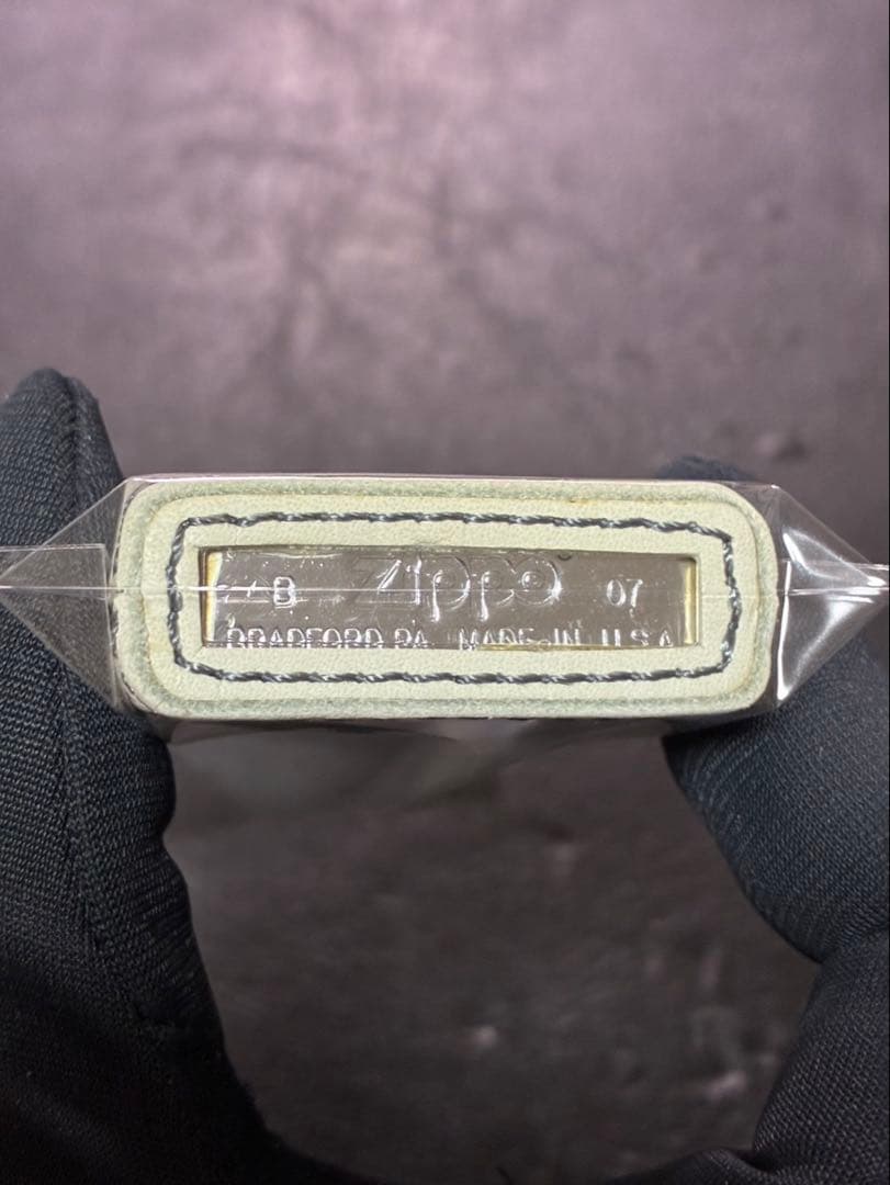 zippo ルパン三世 本革 4面絵柄 特殊加工 希少モデル 2007年製