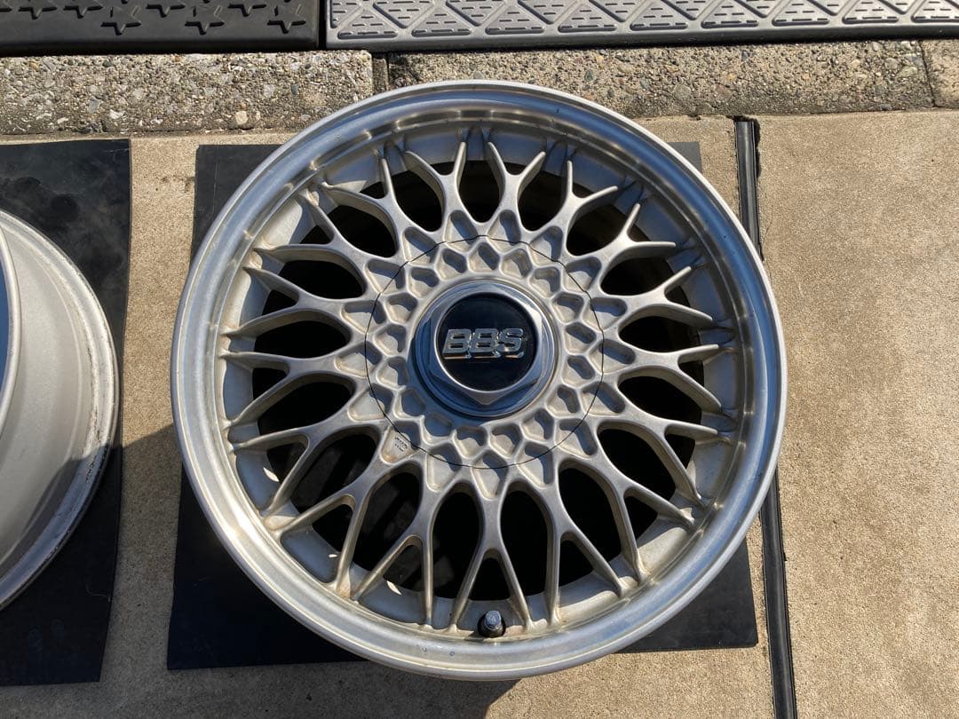 日産Y32純正BBSホイール 2本 16インチ BRIGHTFACE_UK