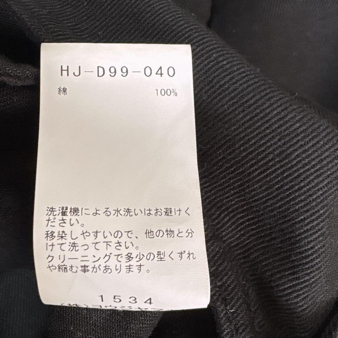ヨウジヤマモト　ブラックスキャンダル　オーバーオール　ブラック　3