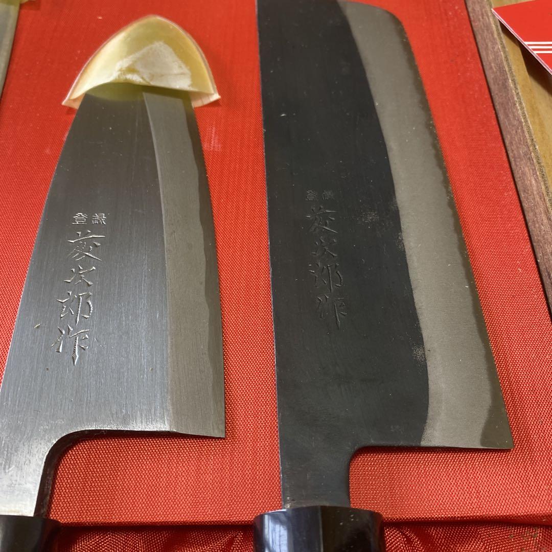 本日限定値下げ　ビンテージ 藤次郎 特選 本職用御料理包丁 3本　セット m14938507386_1.jpg?1745041958