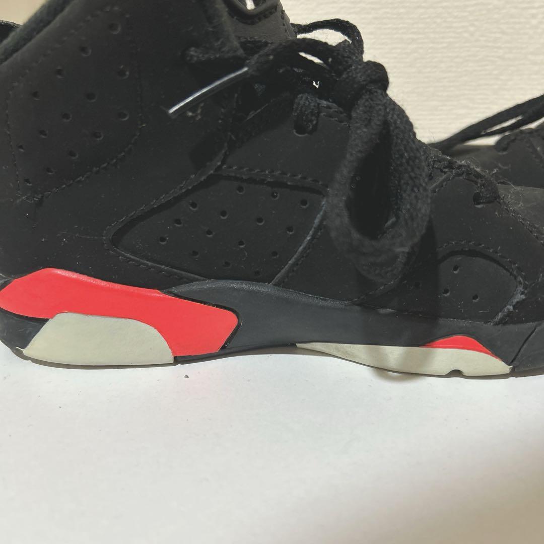 17cm キッズ　スニーカー　NIKE AIR JORDAN6 インフラレッド