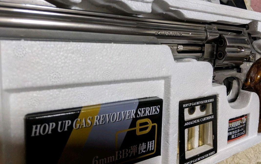 M629 4MAGNUM 8inch ホップアップガスリボルバー Amazon | クラウンモデル ホップアップガスリボルバー No.6 S&W