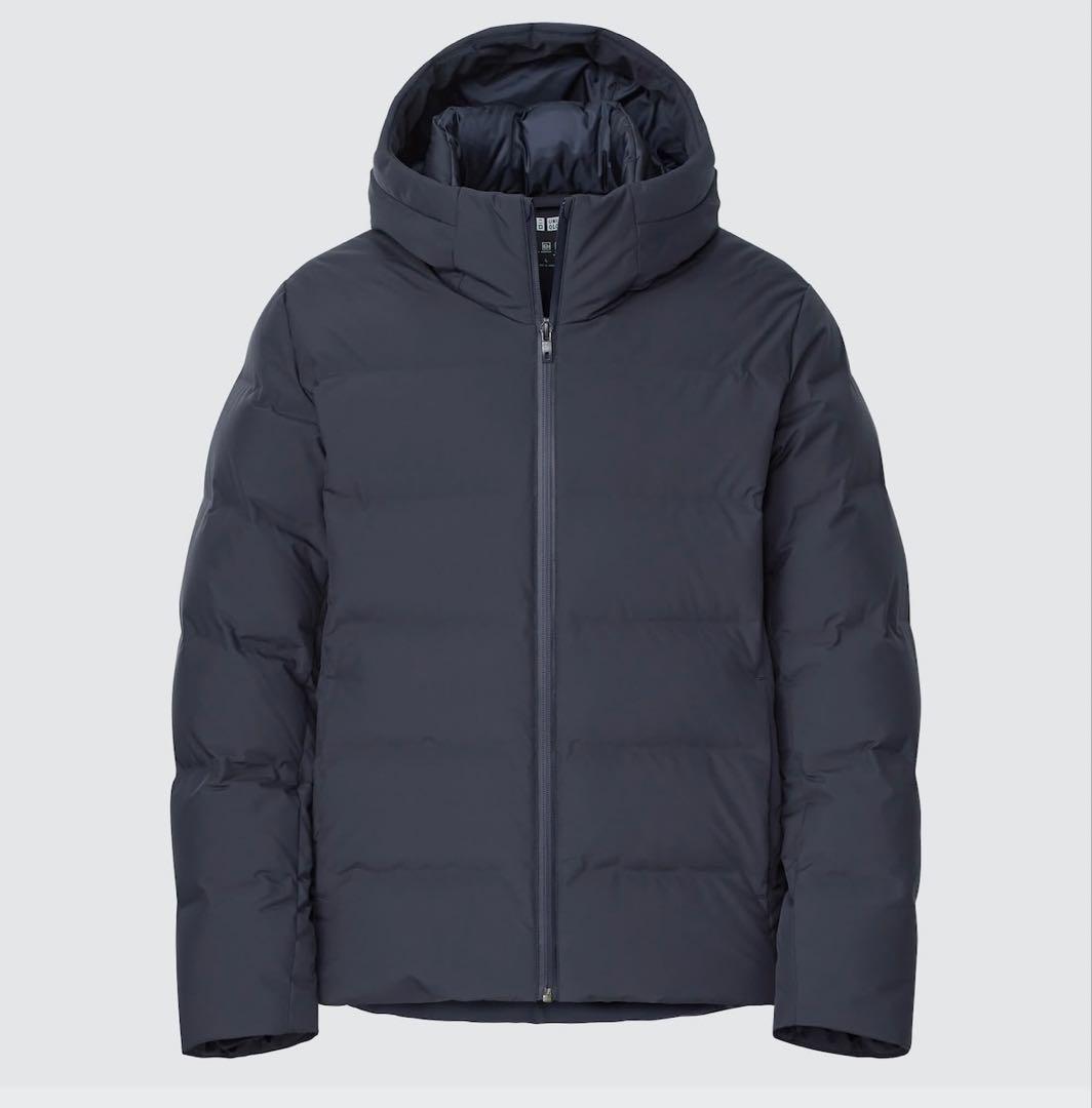 【即決価格】シームレスダウンパーカ（3Dカット）2021年モデル ネイビーXL