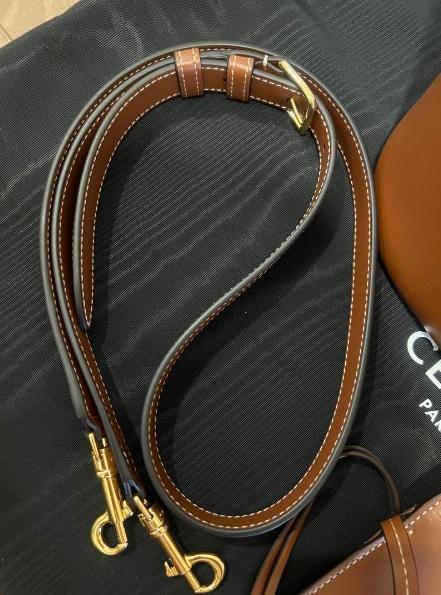 CELINE ブラウン ショルダーバッグ