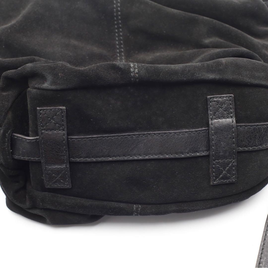 バッグ BALENCIAGA suede leather shoulder bag