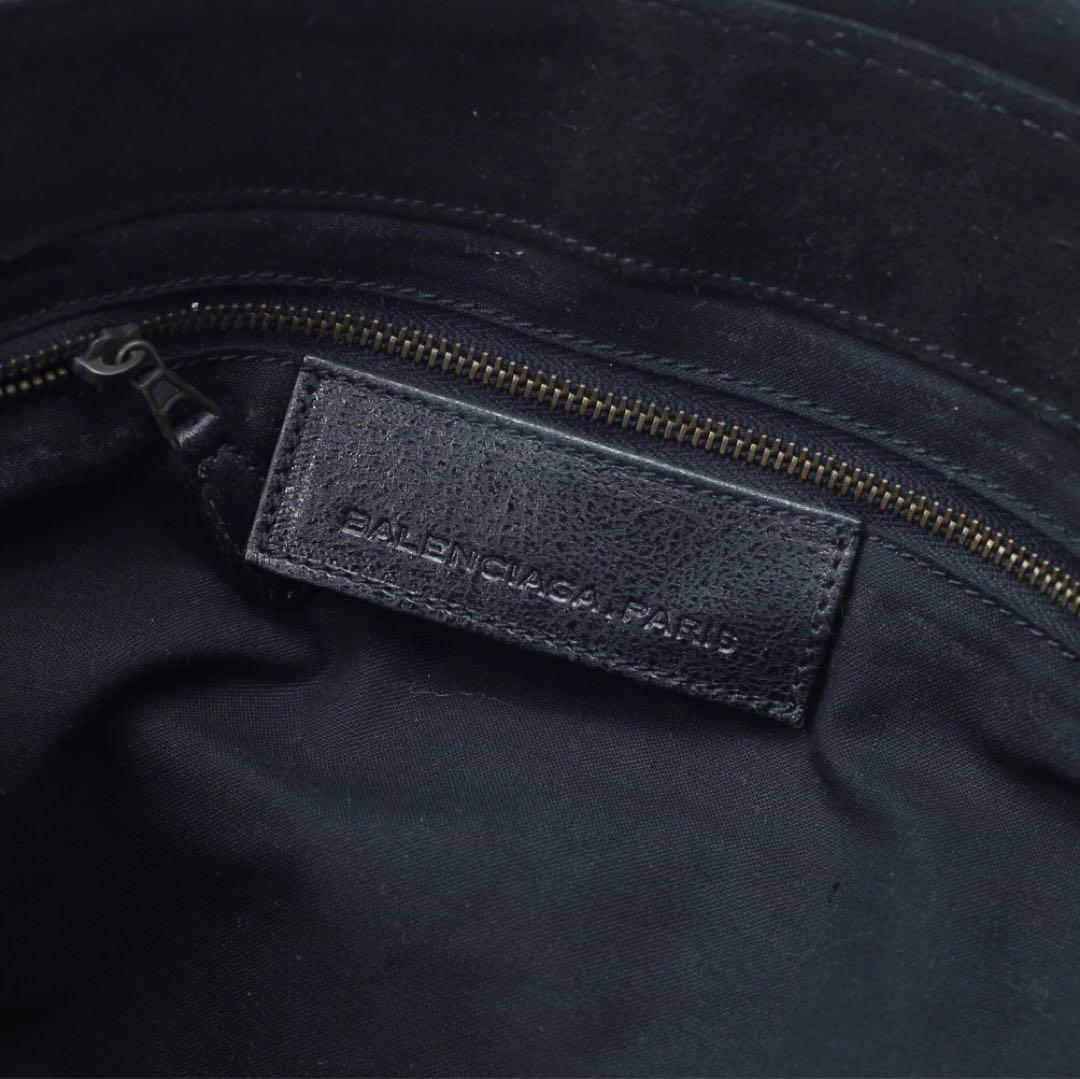 バッグ BALENCIAGA suede leather shoulder bag
