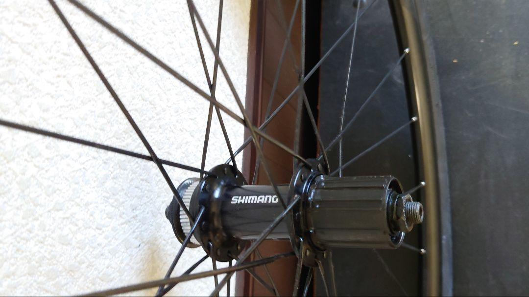 SHIMANO WH-RX05-FR QR ディスクブレーキ専用 タイヤ付
