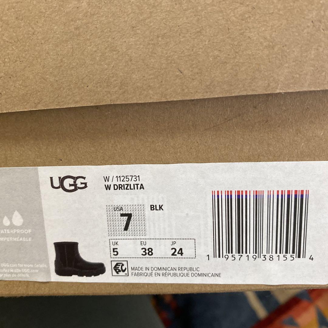 【UGG】レインブーツDrizlita 24cm