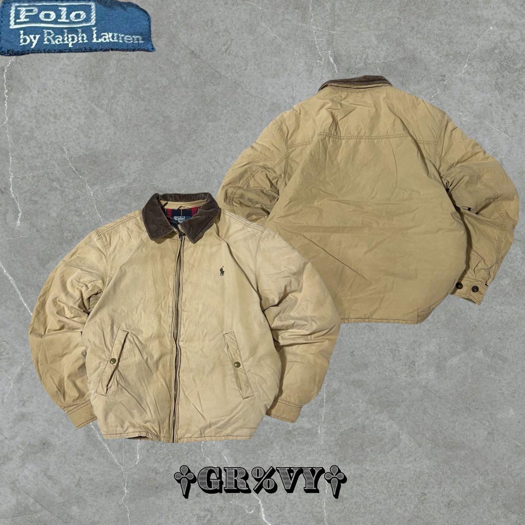 古着 90s Ralph ラルフローレン スイングトップ ドリズラージャケット