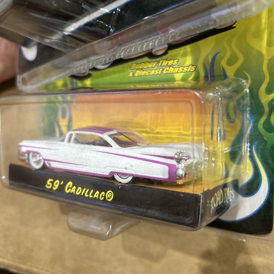 ミニカー Road Rats 59' Chevy El Camino & Cadillac