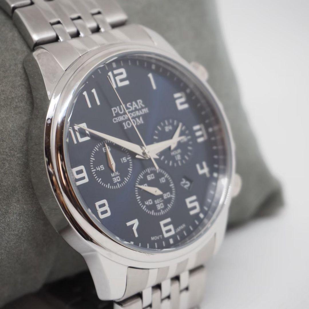 特価爆買い 値下げ ネイビー シルバー メンズ 腕時計 6Xgl2-m14942883924 新品 海外モデル 日本未発売 最安値新品
