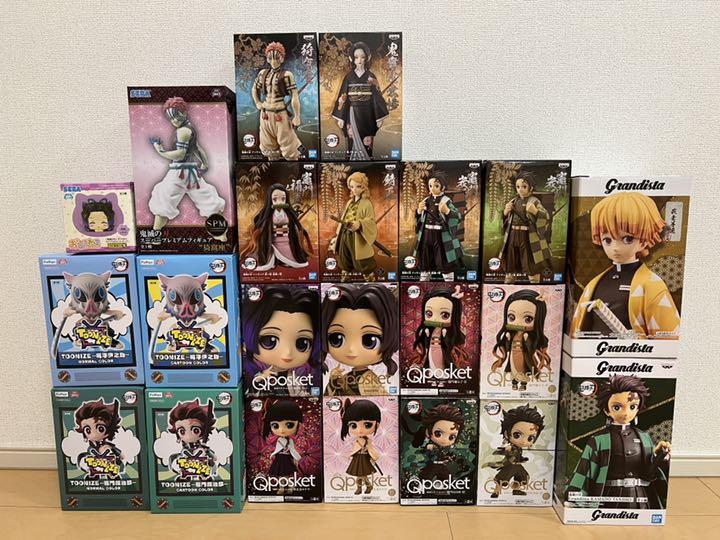 格安 フィギュアまとめ売り Qposket、TOONIZE、絆ノ装 他 鬼滅の刃