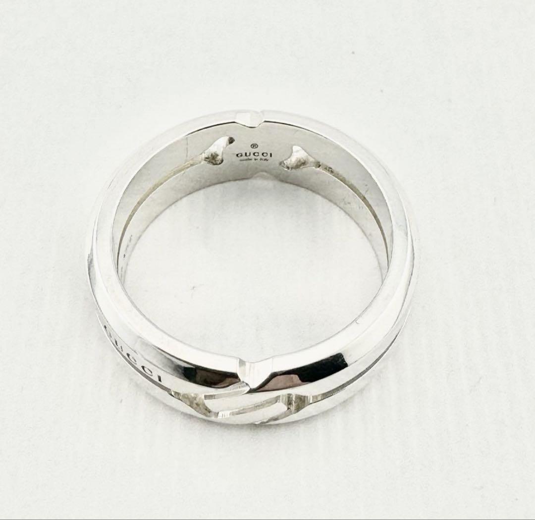 【美品】 124 GUCCI リング インフィニティ　ノット　リング　18号