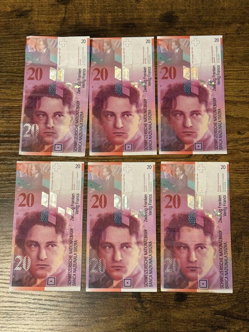 スイス　旧紙幣　1枚 スイス 100フラン 1枚 紙幣 スイス フラン 札｜Yahoo!フリマ（旧