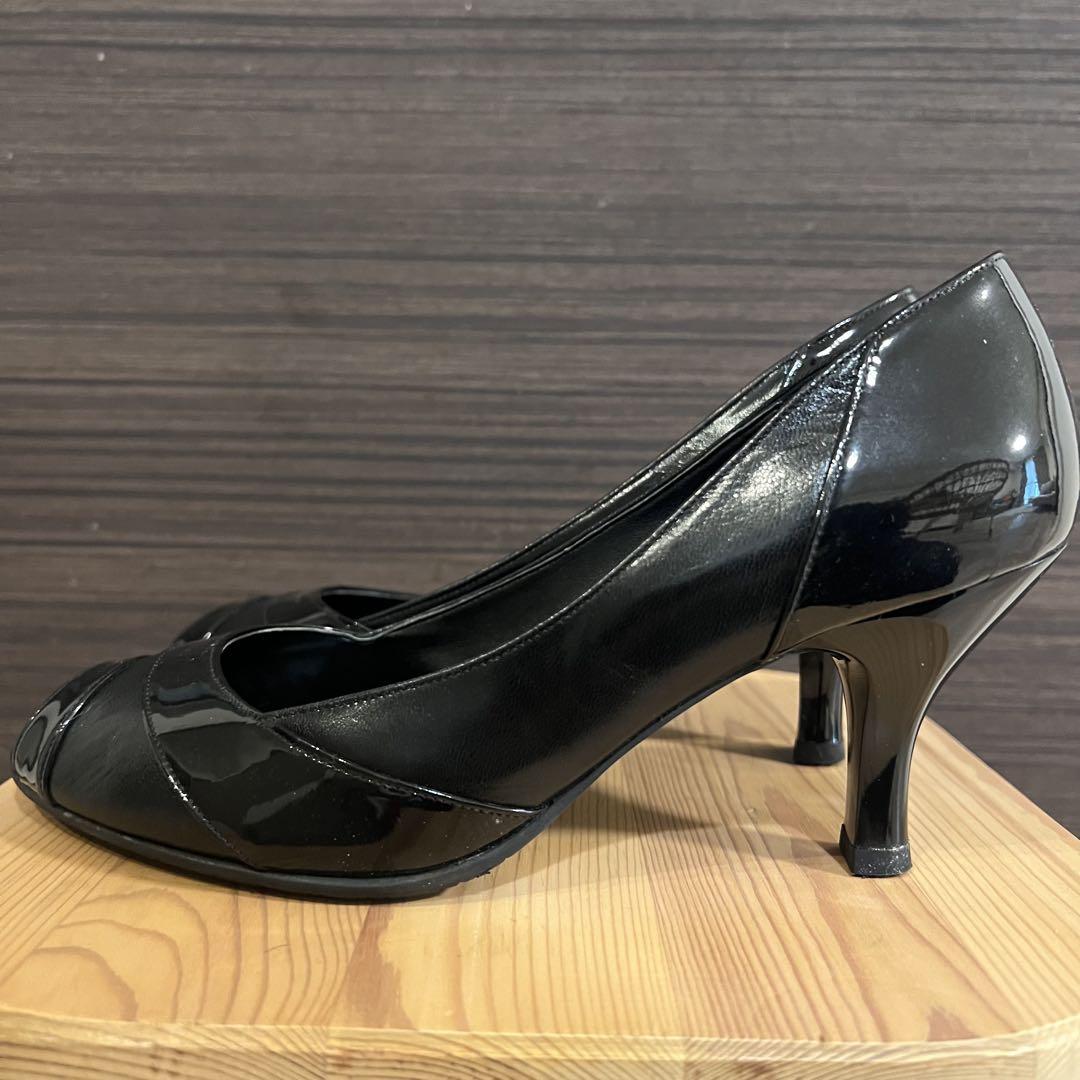 新品美品　サクセスウォークSUCCESS WALK ブラックパンプス エナメル 楽天市場】ワコール wacoal サクセスウォーク success walk