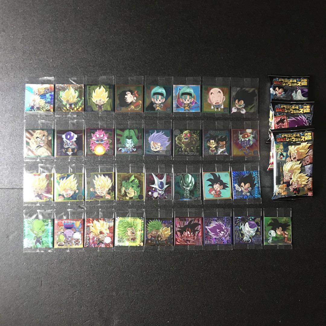 ②ドラゴンボール超戦士シールウエハース超 13弾 33種フルコンプ コンプリート ドラゴンボール 超戦士シール ウエハース 超13 激突の戦士たち